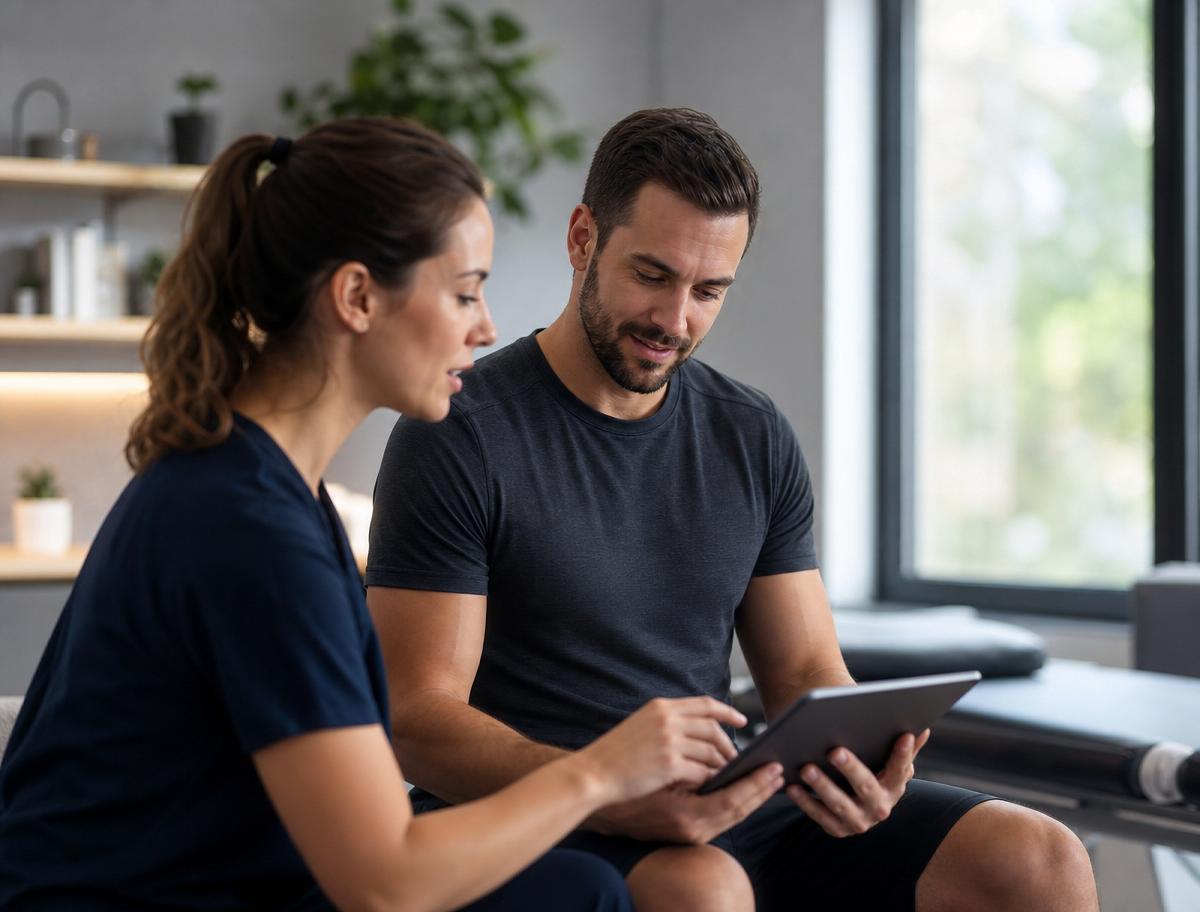 In-clinic care with a VitalityX clinician